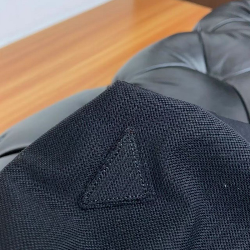 Pra*a 2025 new  lapel polo short sleeve