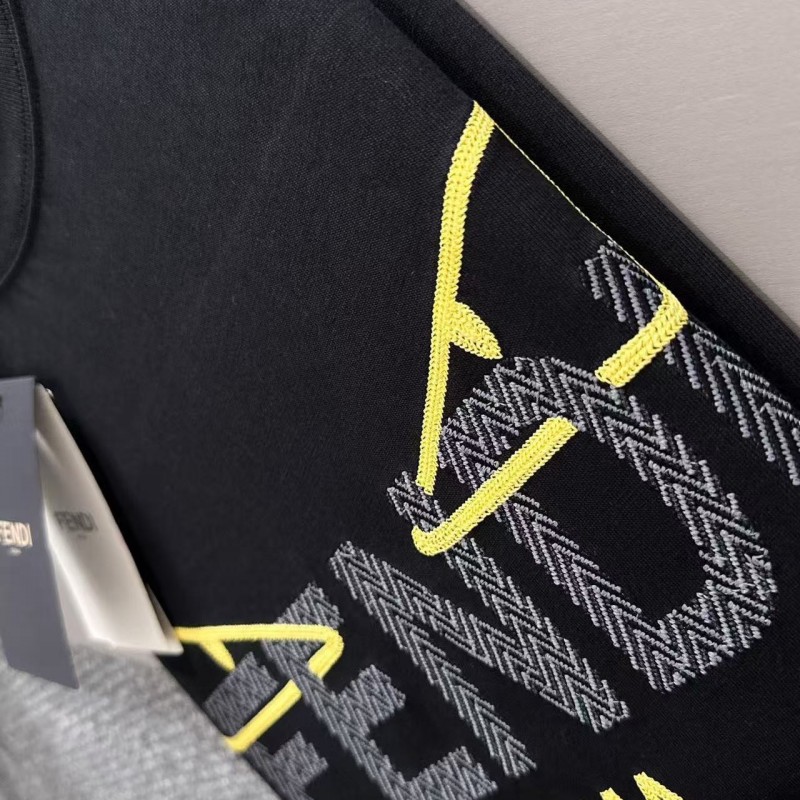 F**di 2025 new embroidered letter logo