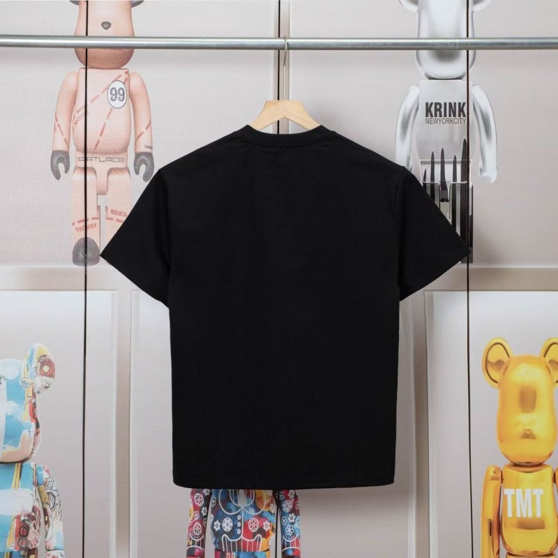 F**di 2025 Spring and Summer New Embroidered Casual Short Sleeves