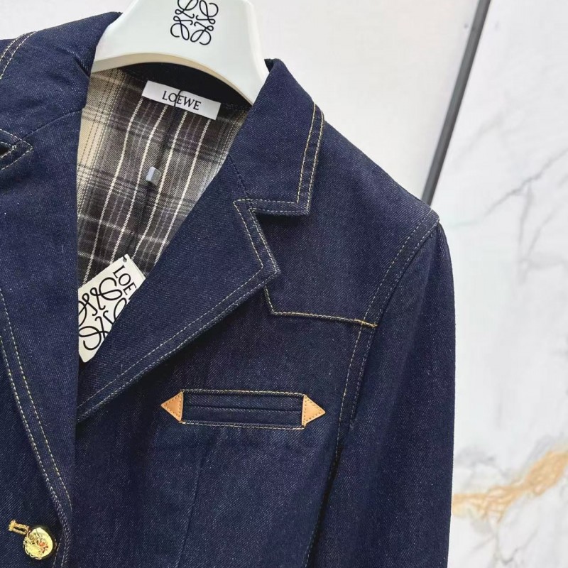 L0ew* SpringSummer New Vintage Denim Women