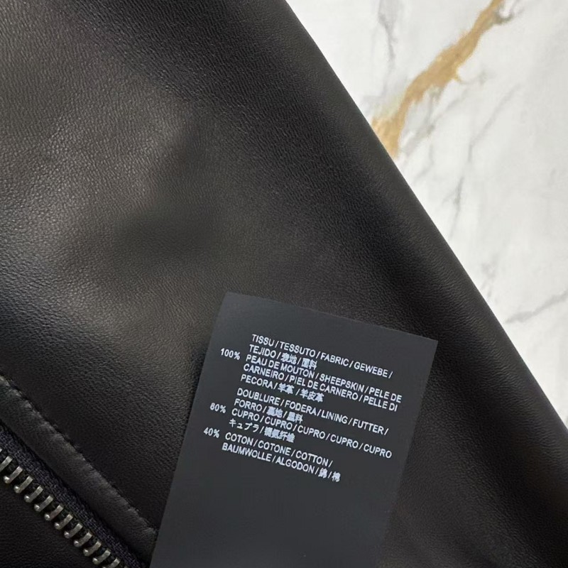 L0ew* Spring and Summer latest retro modern fashion design imported sheepskin pleated women