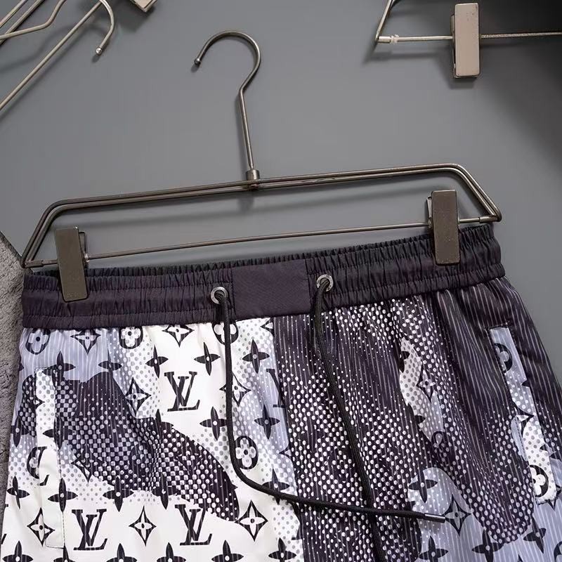 LV 2025 new top-grade quick-drying fabric beach swimming shorts