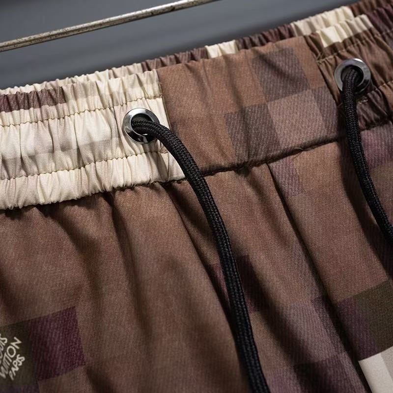 LV 2025 new top-grade quick-drying fabric beach swimming shorts