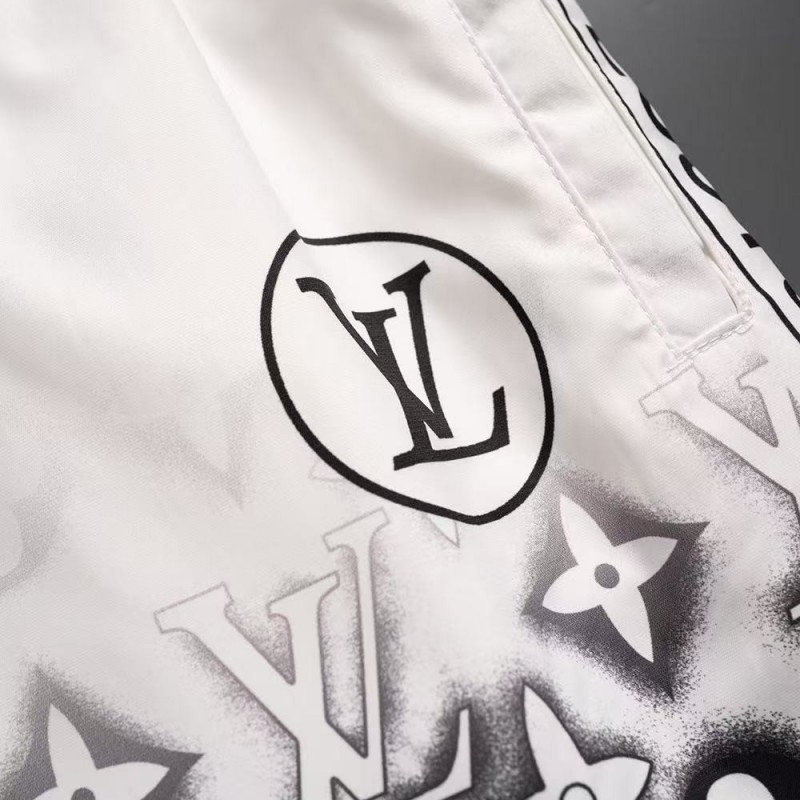 LV 2025 new top-grade quick-drying fabric beach swimming shorts