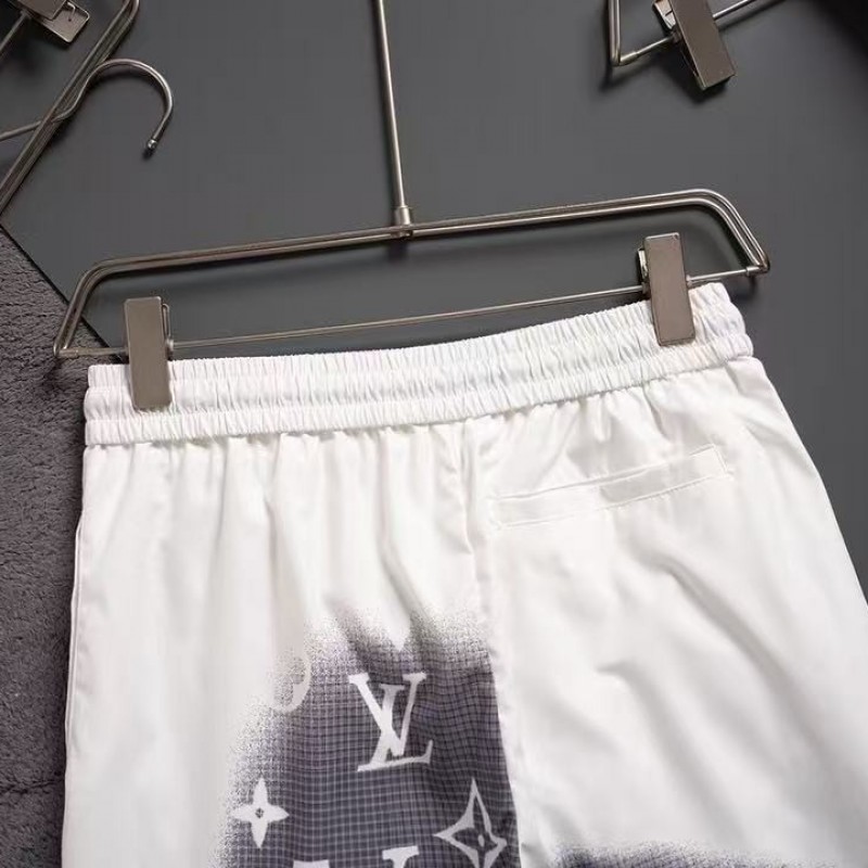 LV 2025 new top-grade quick-drying fabric beach swimming shorts