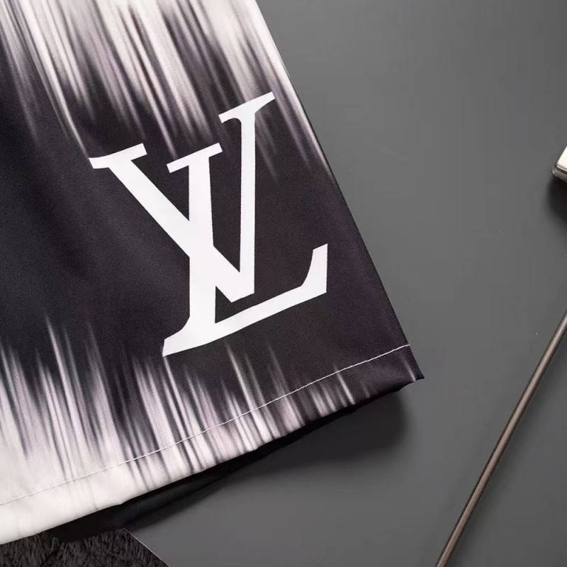 LV 2025 new top-grade quick-drying fabric beach swimming shorts