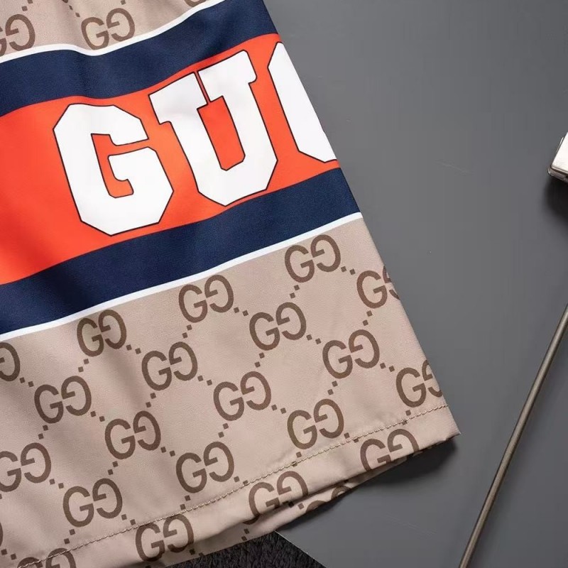 G*u*i 2025 new top-grade quick-drying fabric beach swimming shorts