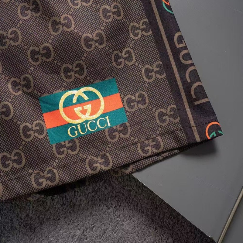 G*u*i 2025 new top-grade quick-drying fabric beach swimming shorts