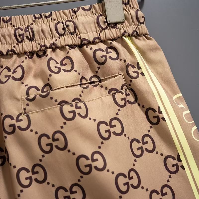 G*u*i 2025 new top-grade quick-drying fabric beach swimming shorts