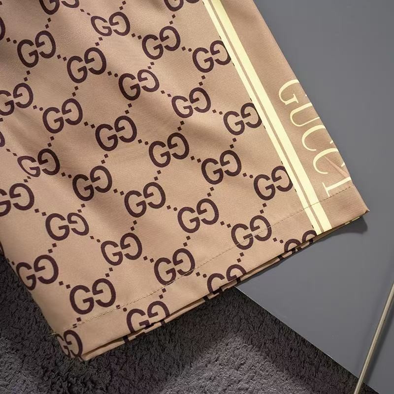 G*u*i 2025 new top-grade quick-drying fabric beach swimming shorts