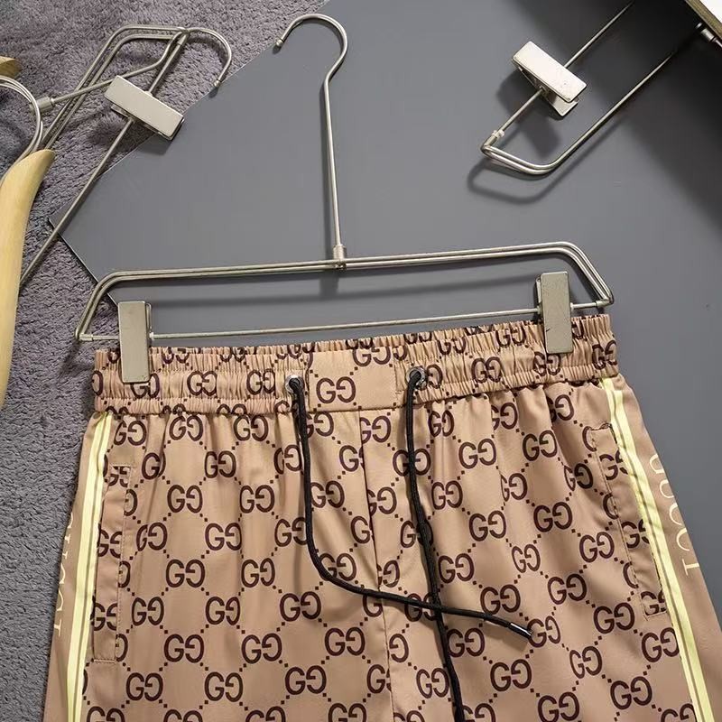 G*u*i 2025 new top-grade quick-drying fabric beach swimming shorts