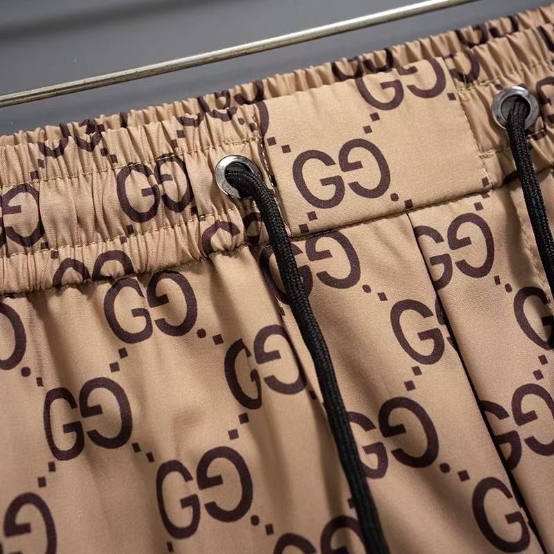 G*u*i 2025 new top-grade quick-drying fabric beach swimming shorts