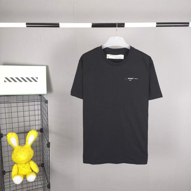 offwhite Monet optimized boat arrow cotton T-shirt