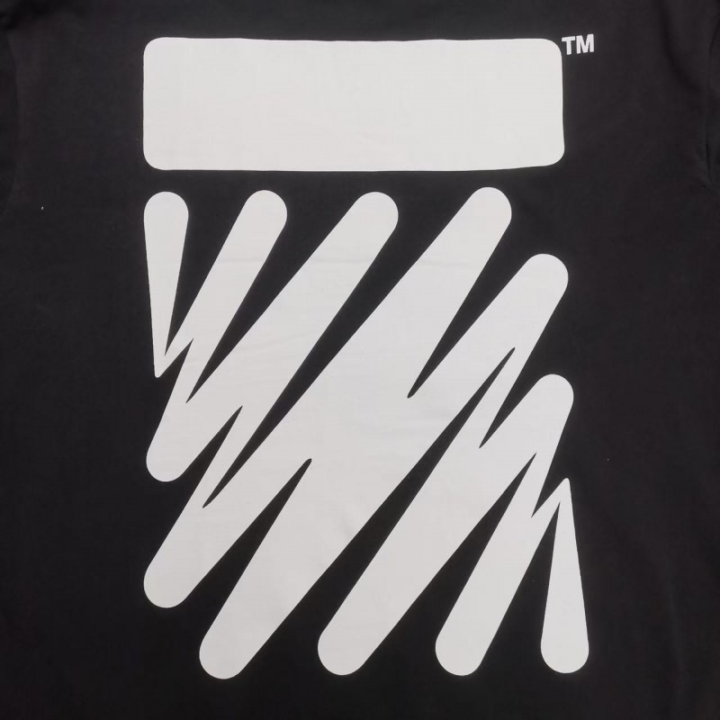 off white black and white graffiti brush zebra crossing electrocardiogram
