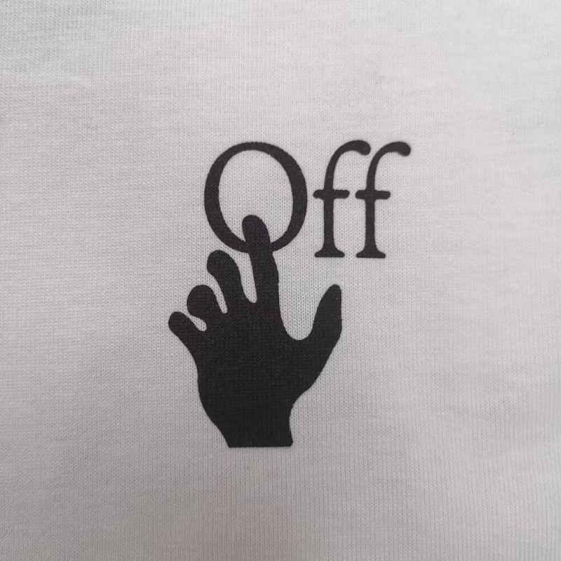off white Caravaggio classic cotton T-shirt