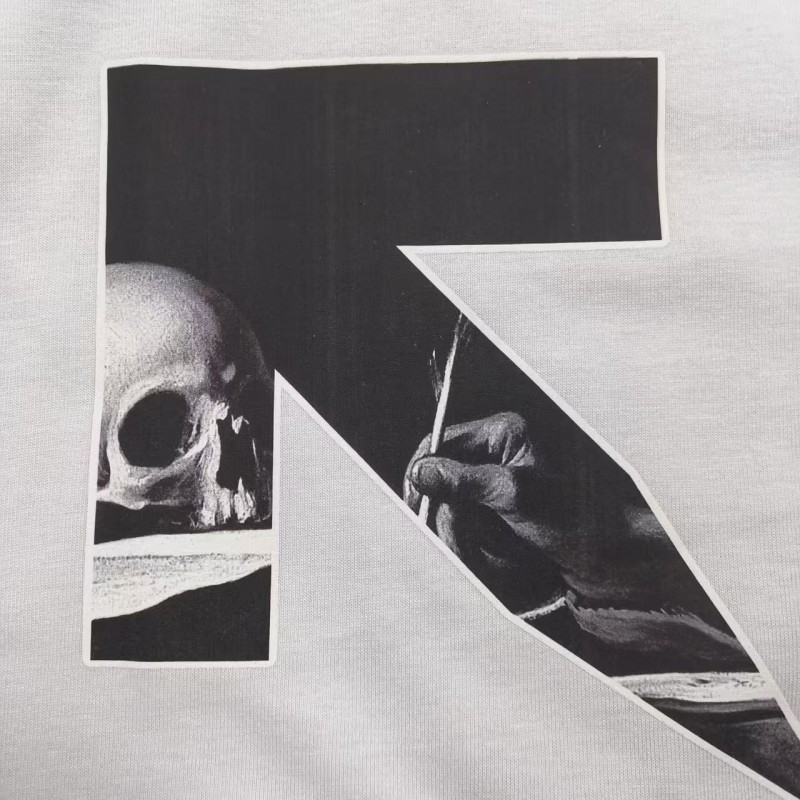 off white Caravaggio classic cotton T-shirt