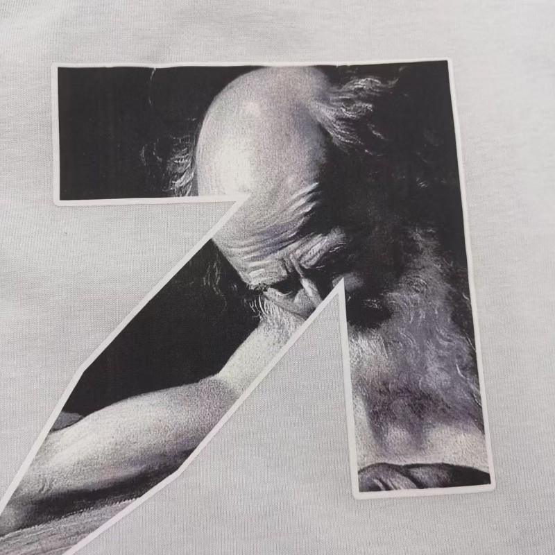 off white Caravaggio classic cotton T-shirt