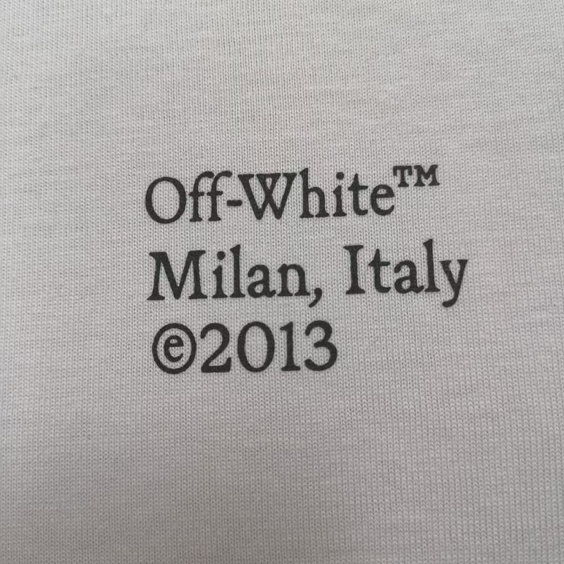 off white Caravaggio classic cotton T-shirt