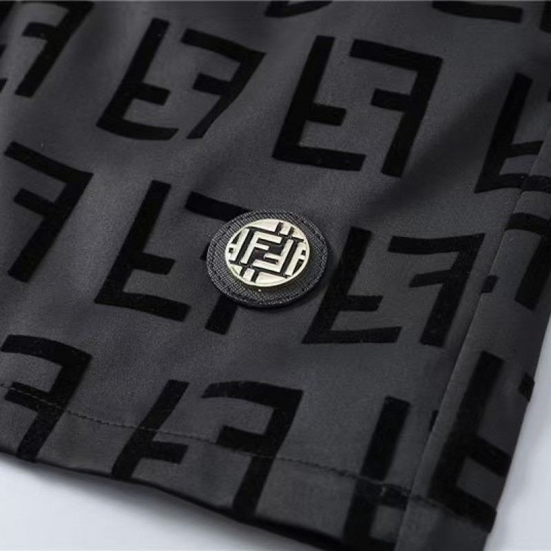 F**di 2025ss summer new beach pants quick-drying fabric