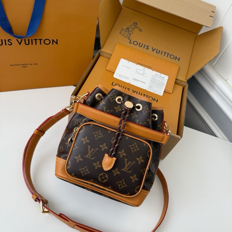 LV NOÉ CARGO Vintage Handbag M14017,Size:24*16*22cm