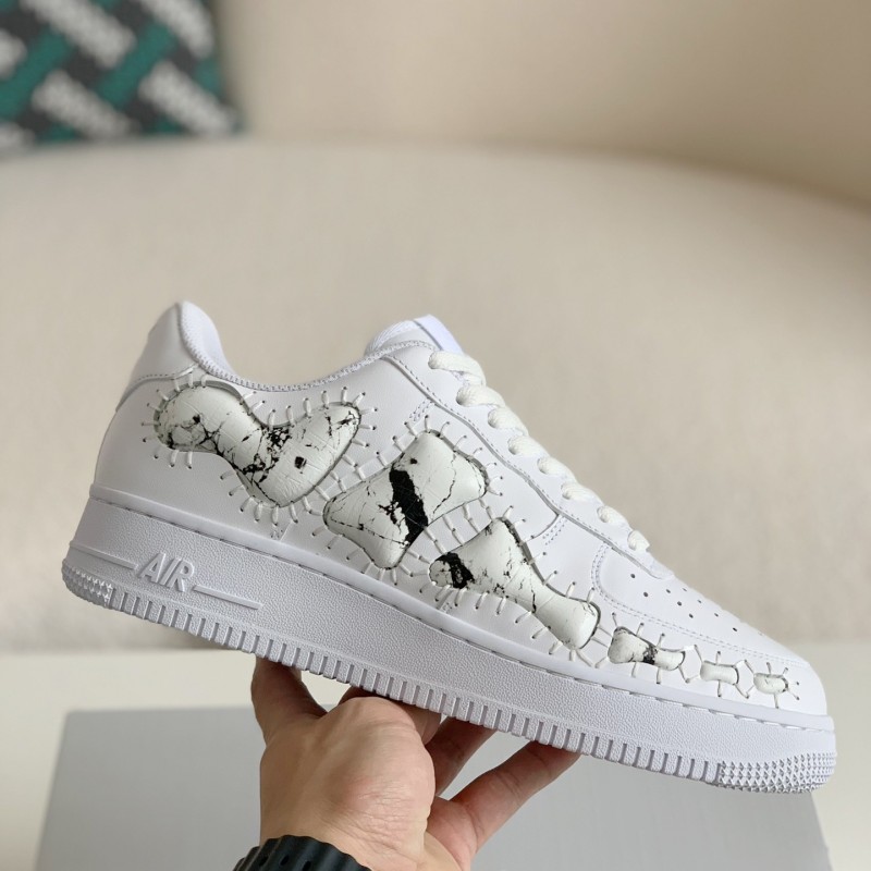 Nike Remake AF1 Skeleton Customized Shoe