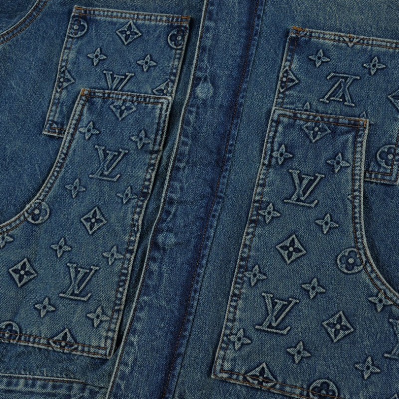 LV 23ss Blue Denim Jacket