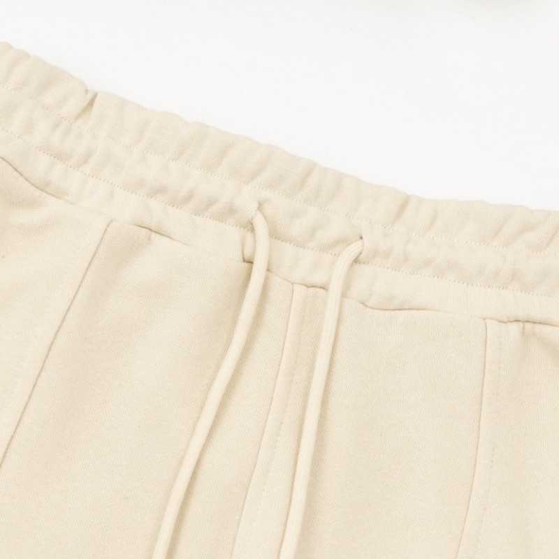 Calvin Klein embroidered logo two piece cream sweatpants