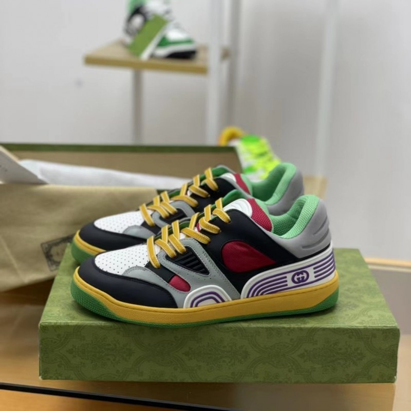 G*u*i sneakers Cowhide+Breathable mesh