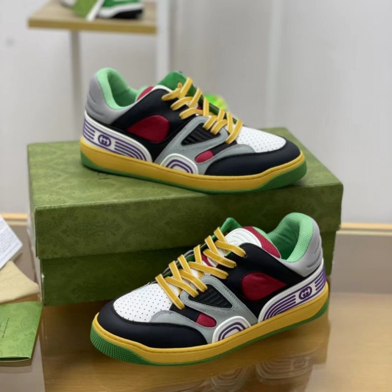 G*u*i sneakers Cowhide+Breathable mesh