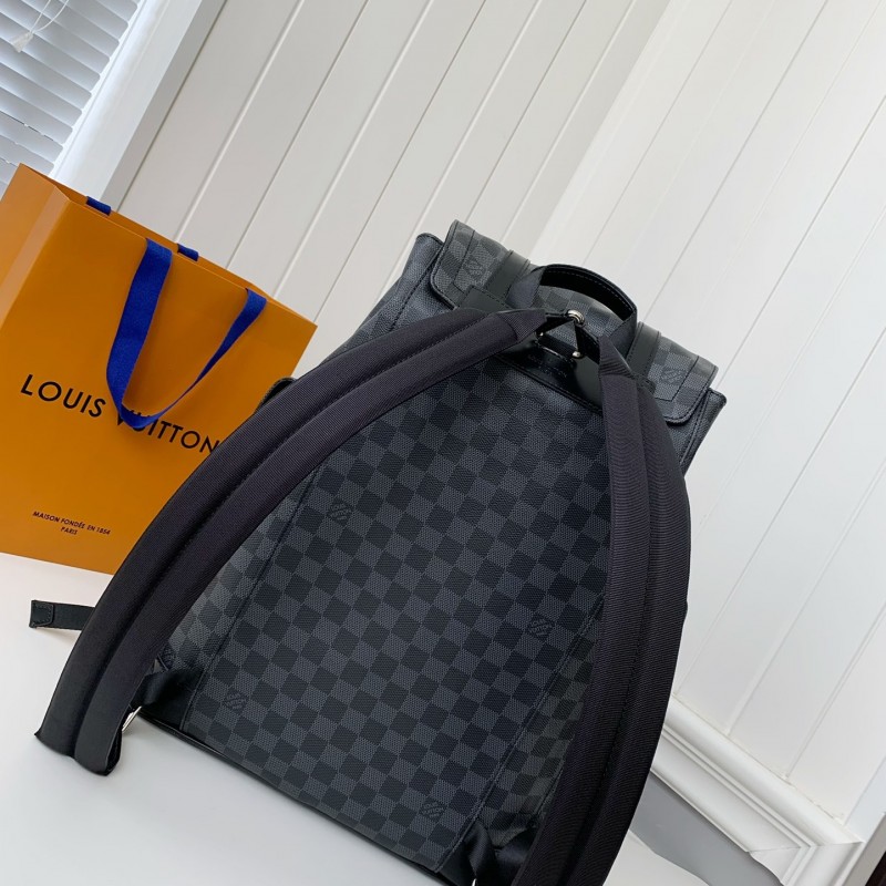 L0*is V*t0n CHRISTOPHER Backpack N41379 Top Quality Size: 38 * 44 * 21cm