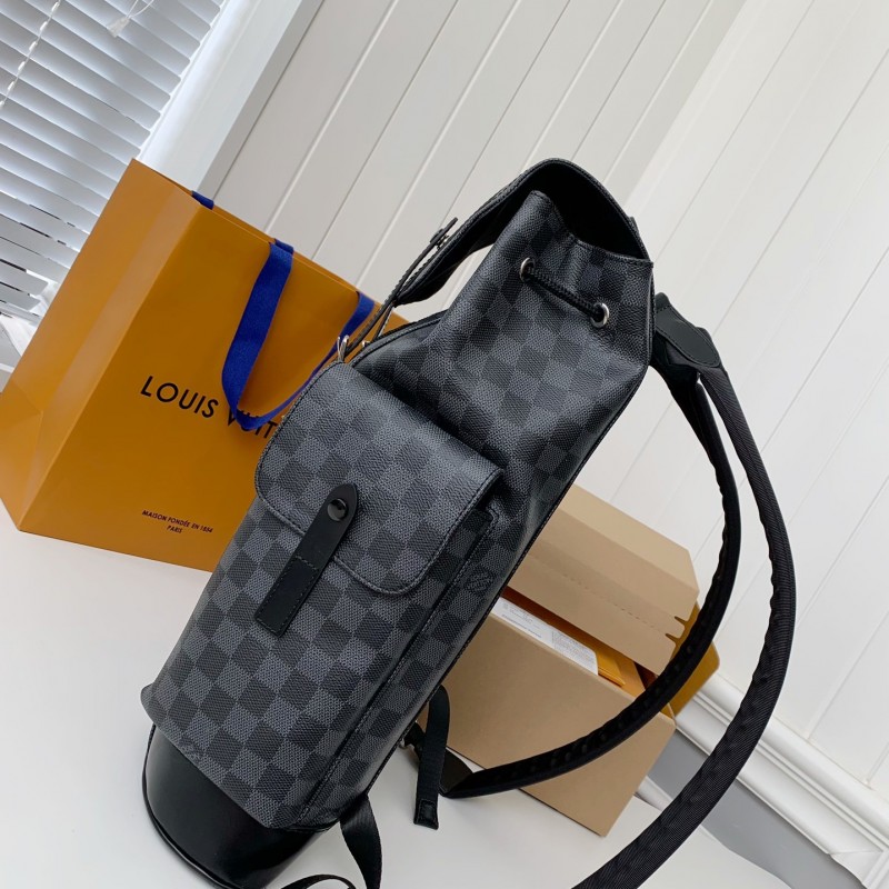 L0*is V*t0n CHRISTOPHER Backpack N41379 Top Quality Size: 38 * 44 * 21cm