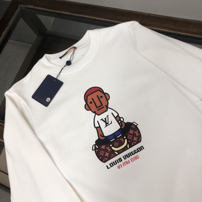 L0*is V*t0n 2023 new autumn and winter couples style round neck sweatshirt