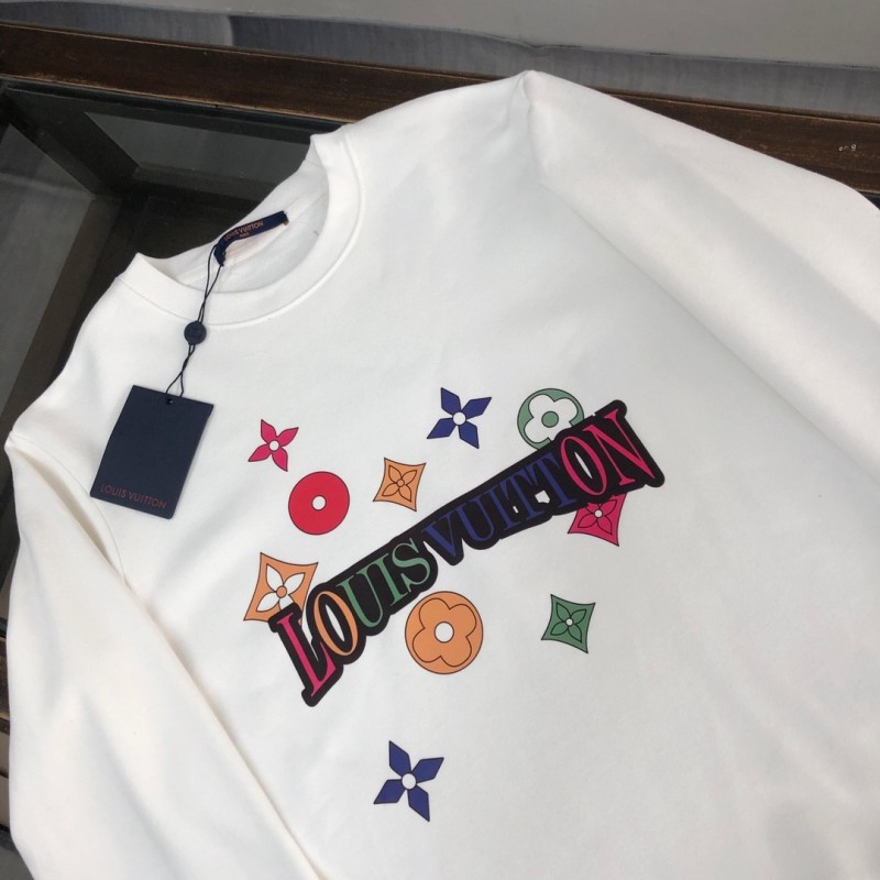 L0*is V*t0n 2023 new autumn and winter couples style round neck sweatshirt