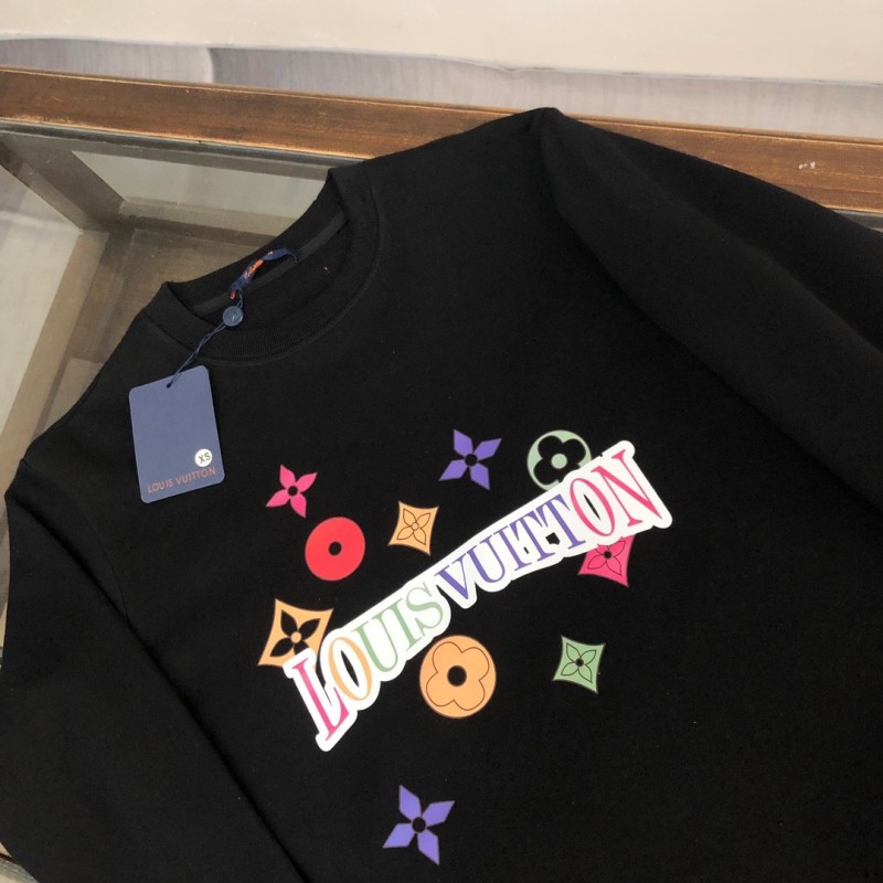L0*is V*t0n 2023 new autumn and winter couples style round neck sweatshirt