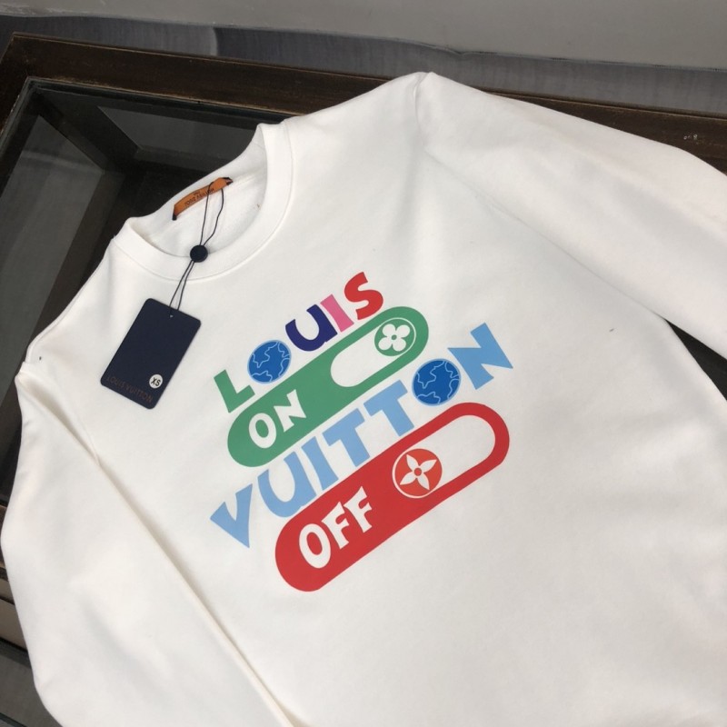 L0*is V*t0n 2023 new autumn and winter couples style round neck sweatshirt