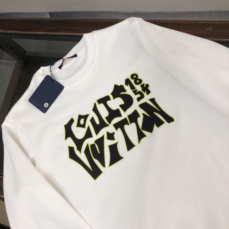 L0*is V*t0n 2023 new autumn and winter couples style round neck sweatshirt