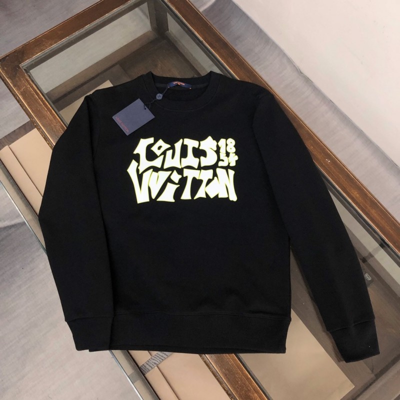 L0*is V*t0n 2023 new autumn and winter couples style round neck sweatshirt