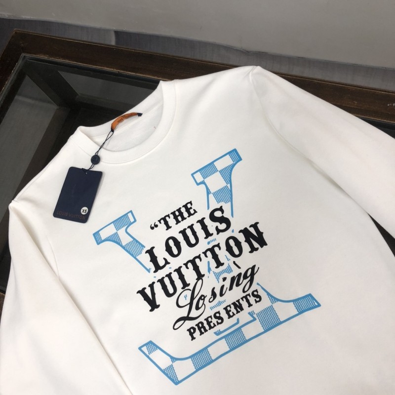 L0*is V*t0n 2023 new autumn and winter couples style round neck sweatshirt