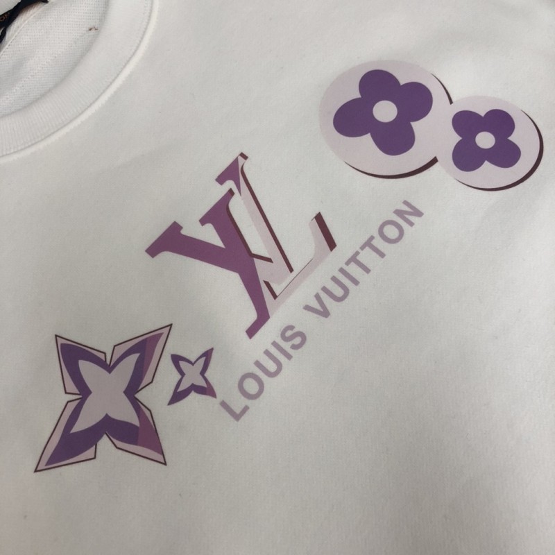 L0*is V*t0n 2023 new autumn and winter couples style round neck sweatshirt