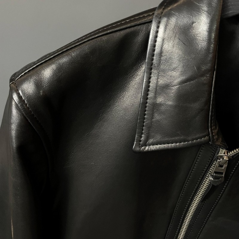 Tom Ford Sheepskin lapel leather jacket