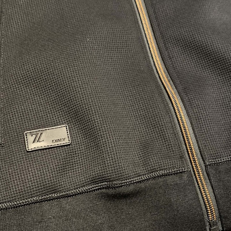 Zegna lapel knitted jacket