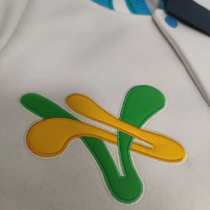 L0*is V*t0n Early spring show baseball jacket