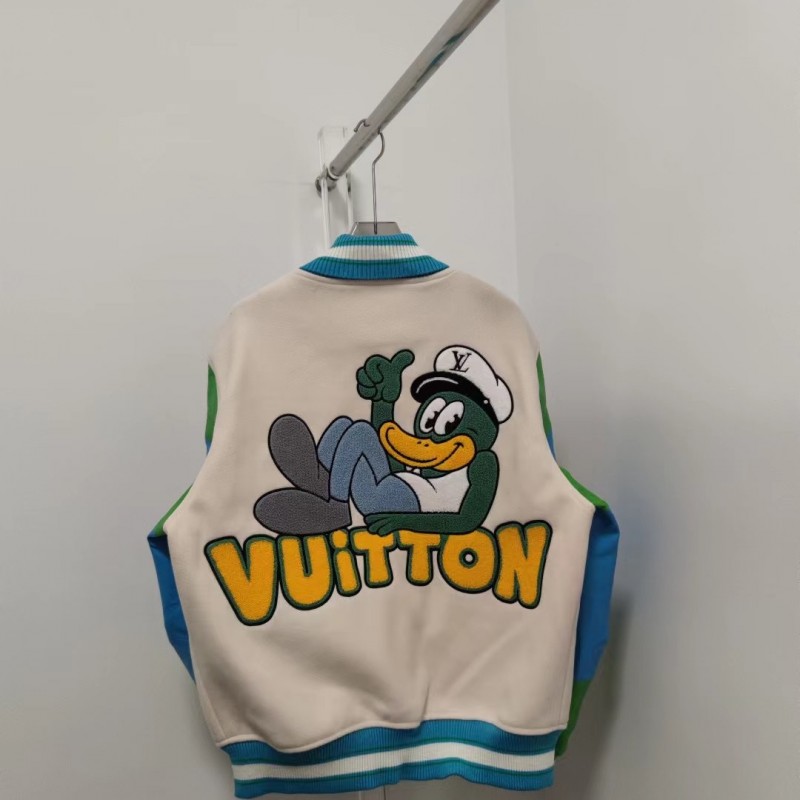 L0*is V*t0n Early spring show baseball jacket