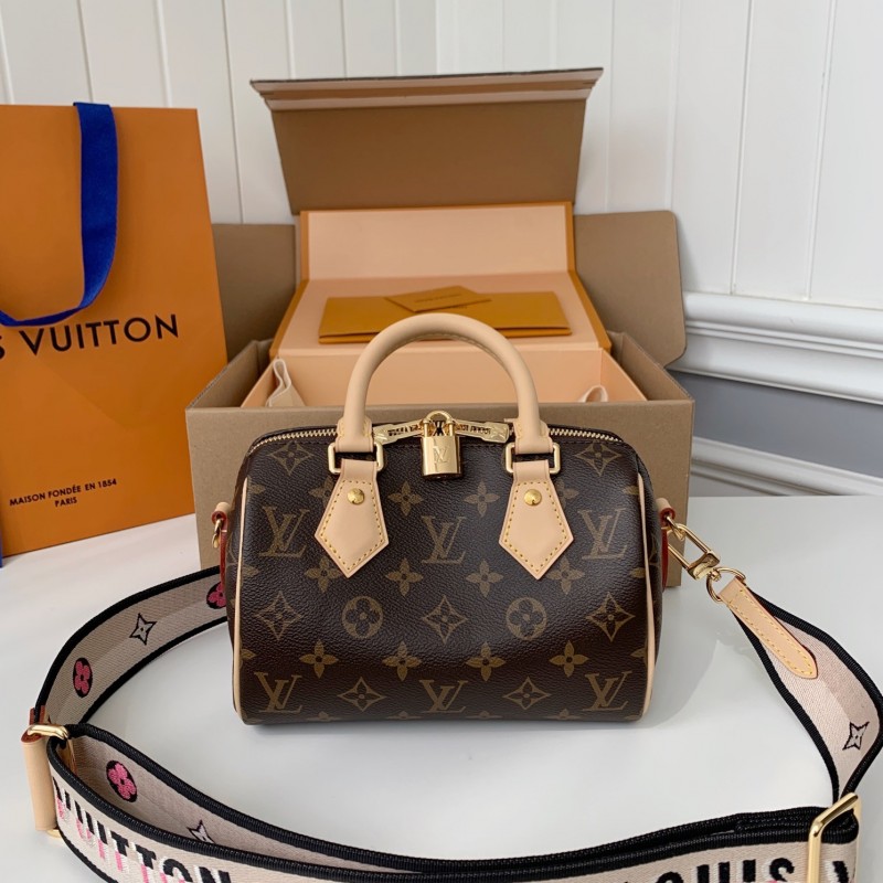 L0*is V*t0n Speedy Bandoulière 20  Boston Bag M46234 SIZE：20*13*12cm