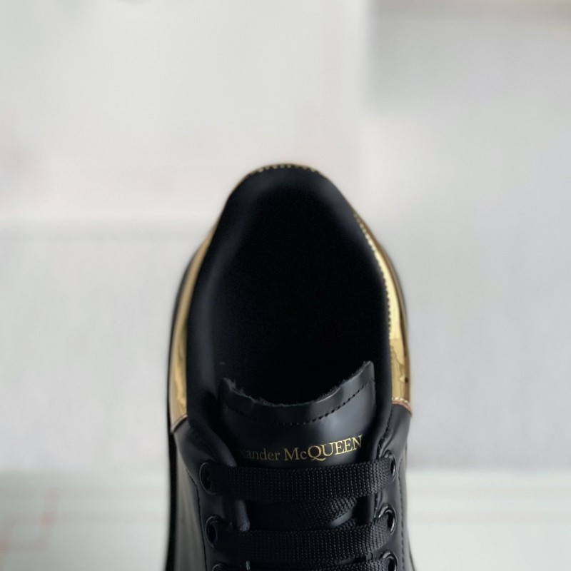 Ale*d*r M*Q*en MQ golden cowhide tail Air cushion bottom Sneakers