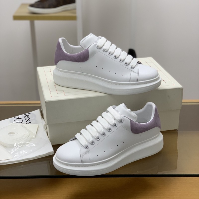 Ale*d*r M*Q*en MQ Lilac purple velvet tail Sneakers