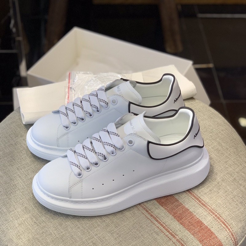 Ale*d*r M*Q*en MQ white film tail Sneakers