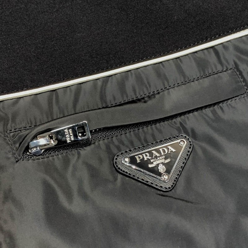 Pra*a stand collar jacket