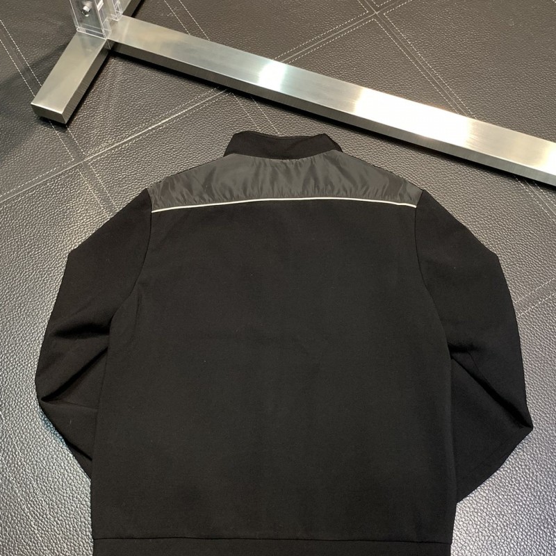 Pra*a stand collar jacket