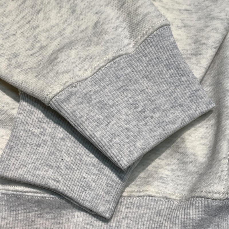 Pra*a fleece hooded sweatshirt